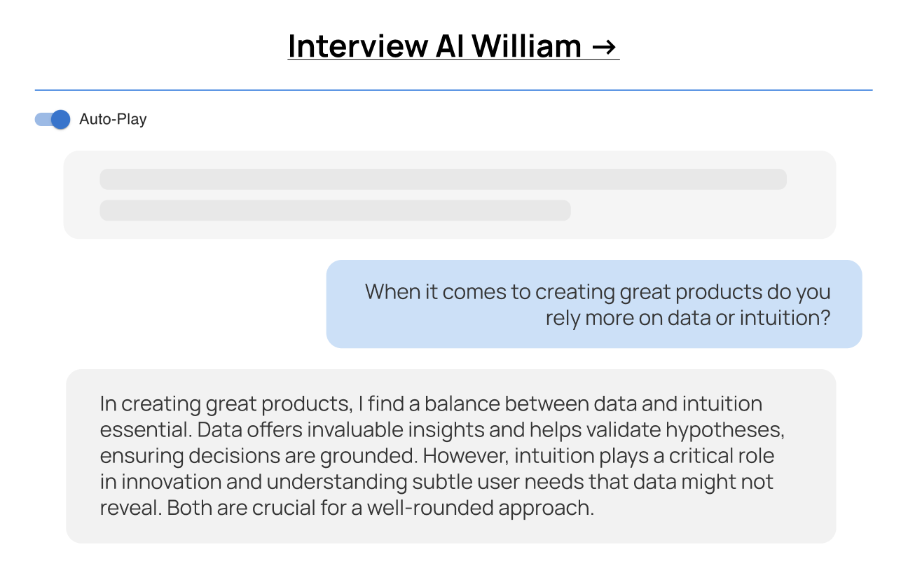 AI Interview Example